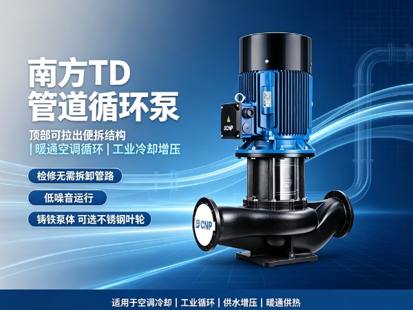 南方泵业TD循环管道泵价格